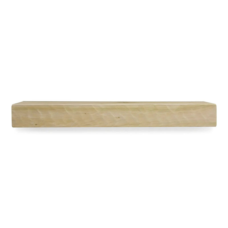 Rough Hewn Poplar Fireplace Mantel Shelf by Dogberrycollections