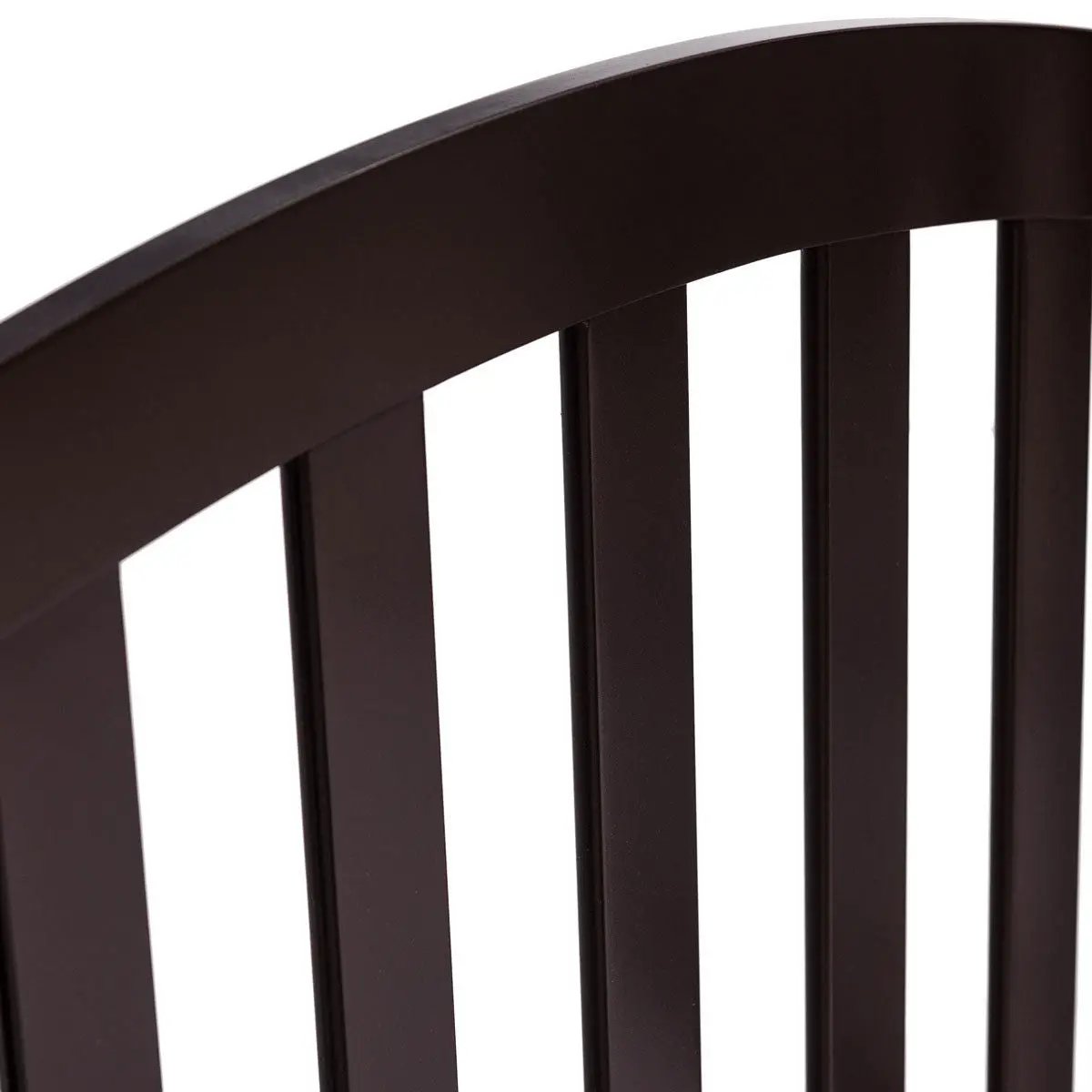 24 Inch 2 Panel Configurable Folding Free Standing Wooden Pet Safety Fence with Arched Top-Brown by DirectDeals