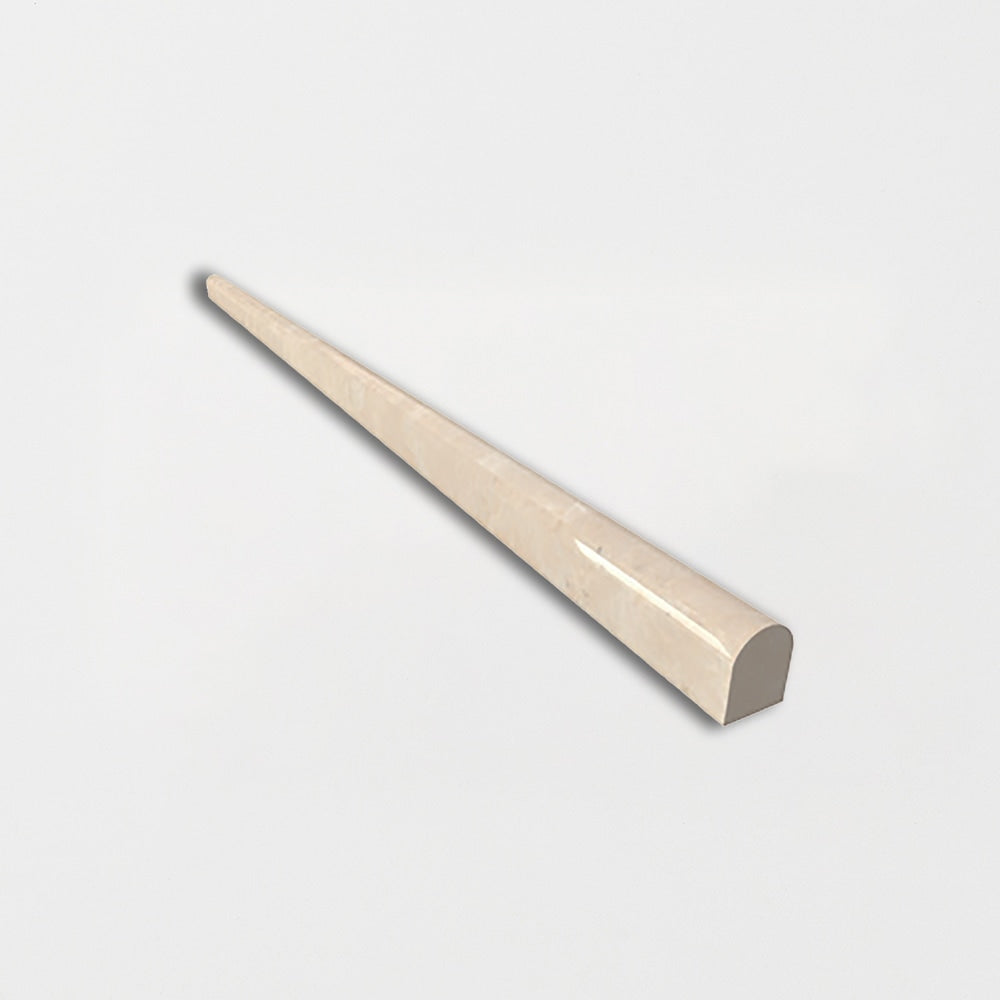 Macchiato Polished Pencil Marble Moldings 3/4x24 Marble Polished 3x24 Moldings