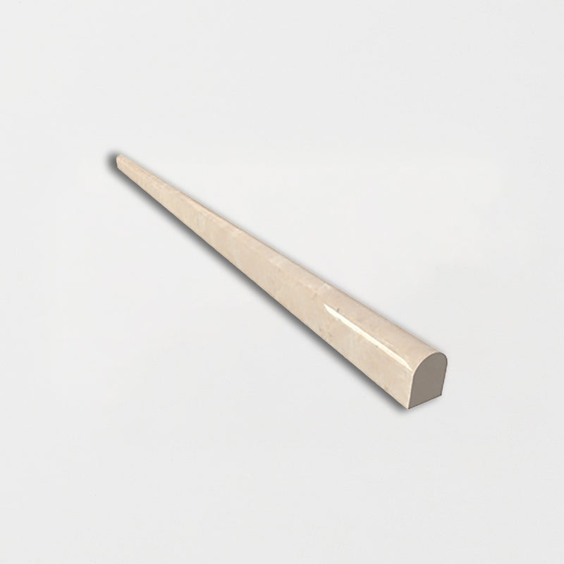 Macchiato Polished Pencil Marble Moldings 3/4x24 Marble Polished 3x24 Moldings