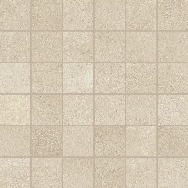 Made.in Heritage Beige Bullnose Concrete Look Porcelain Moldings 3x24