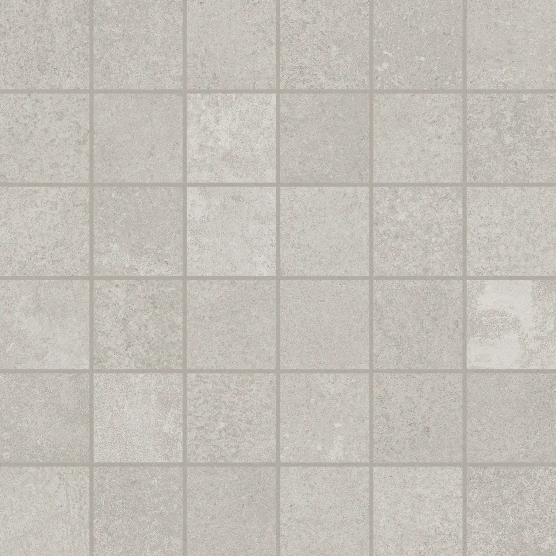 Made.in Passion Silver Covebase Concrete Look Porcelain Moldings 6x12 by landmarkceramics