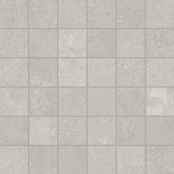 Made.in Passion Silver Bullnose Concrete Look Porcelain Moldings 3x24
