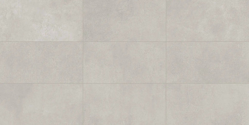 Made.in Passion Silver Concrete Look Porcelain Tiles 24x24 by landmarkceramics