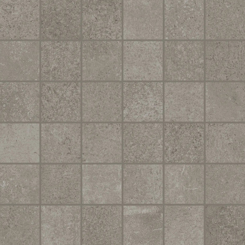 Made.in Vision Grey Covebase Concrete Look Porcelain Moldings 6x12 by landmarkceramics