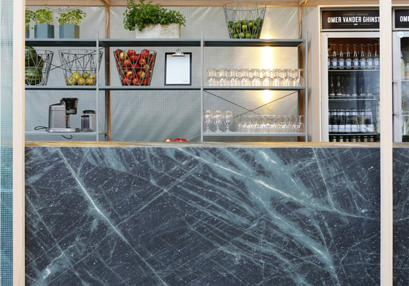 Madeirus Polished Quartzite Slab Random room scene 4