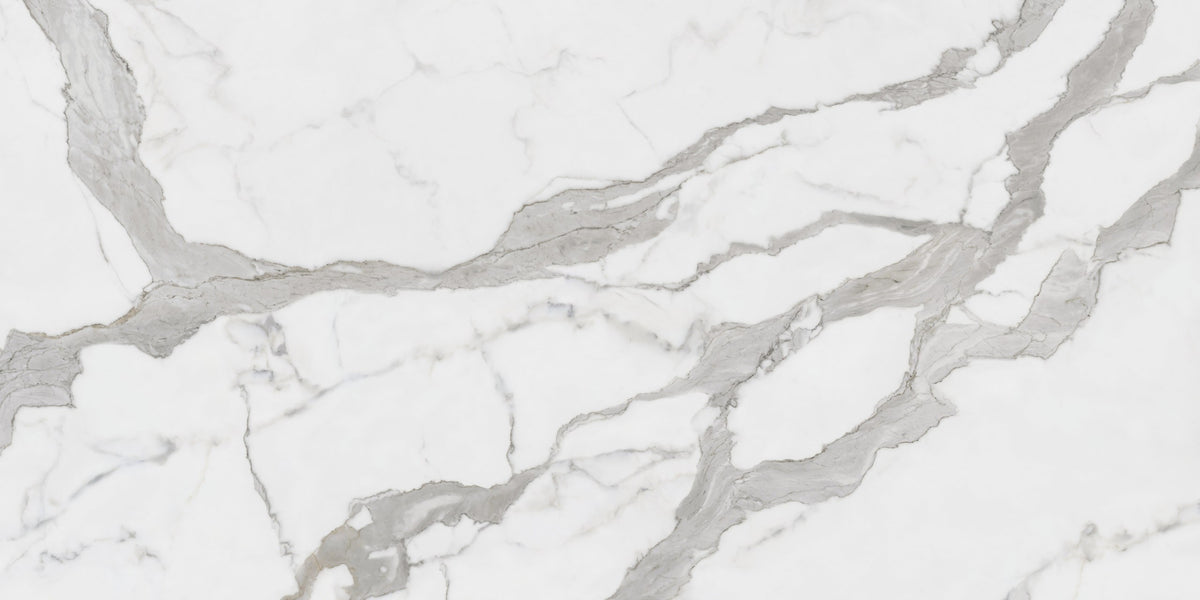 Maestro Bernini Classico Honed Marble Look Porcelain Slab 60x120 6mm close up
