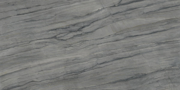 Maestro Platinum Grey Polished Marble Look Porcelain Slab 60x126 12mm Bookmatch B
