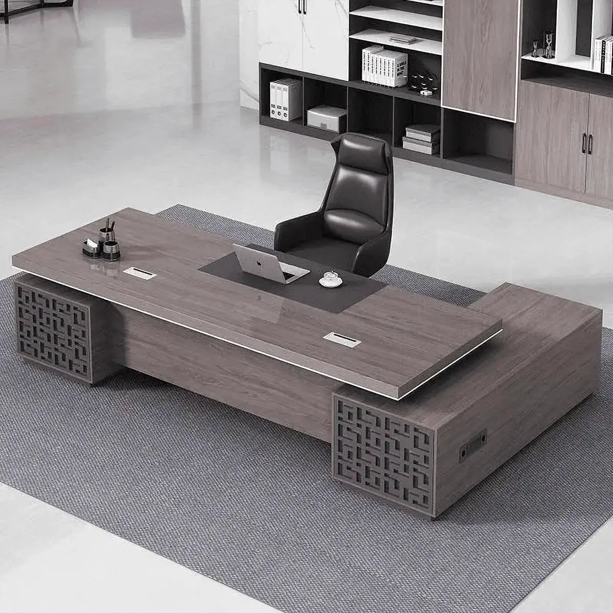 Magnus · Modern L-Shaped Executive Desk by Arc Grove