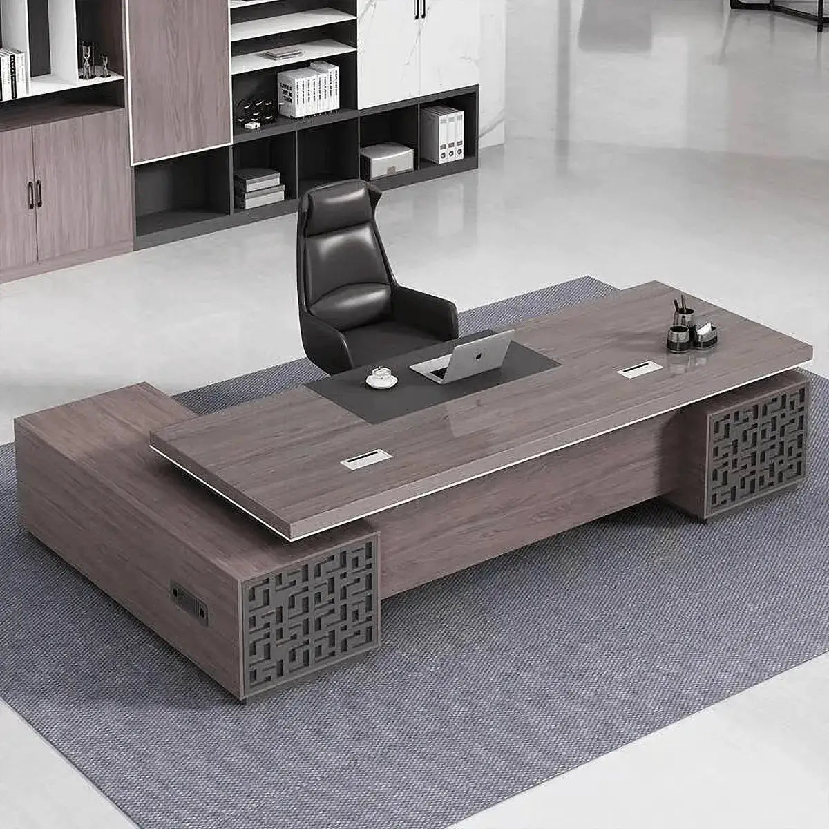Magnus · Modern L-Shaped Executive Desk by Arc Grove