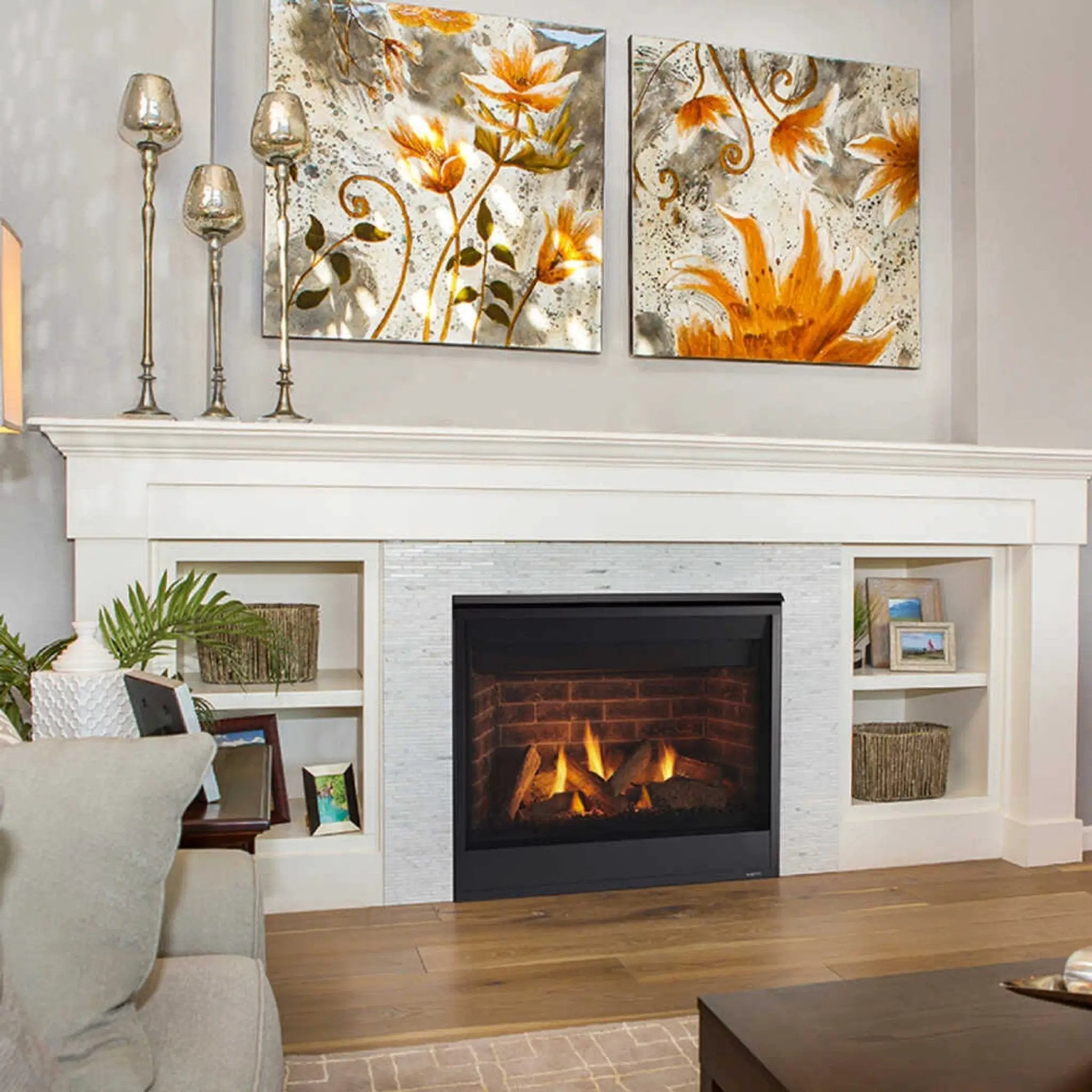 Majestic Quartz 42-Inch Direct Vent Natural Gas Fireplace [QUARTZ42IFTN] (SAK16572) by SAKSBY WHOLESALE