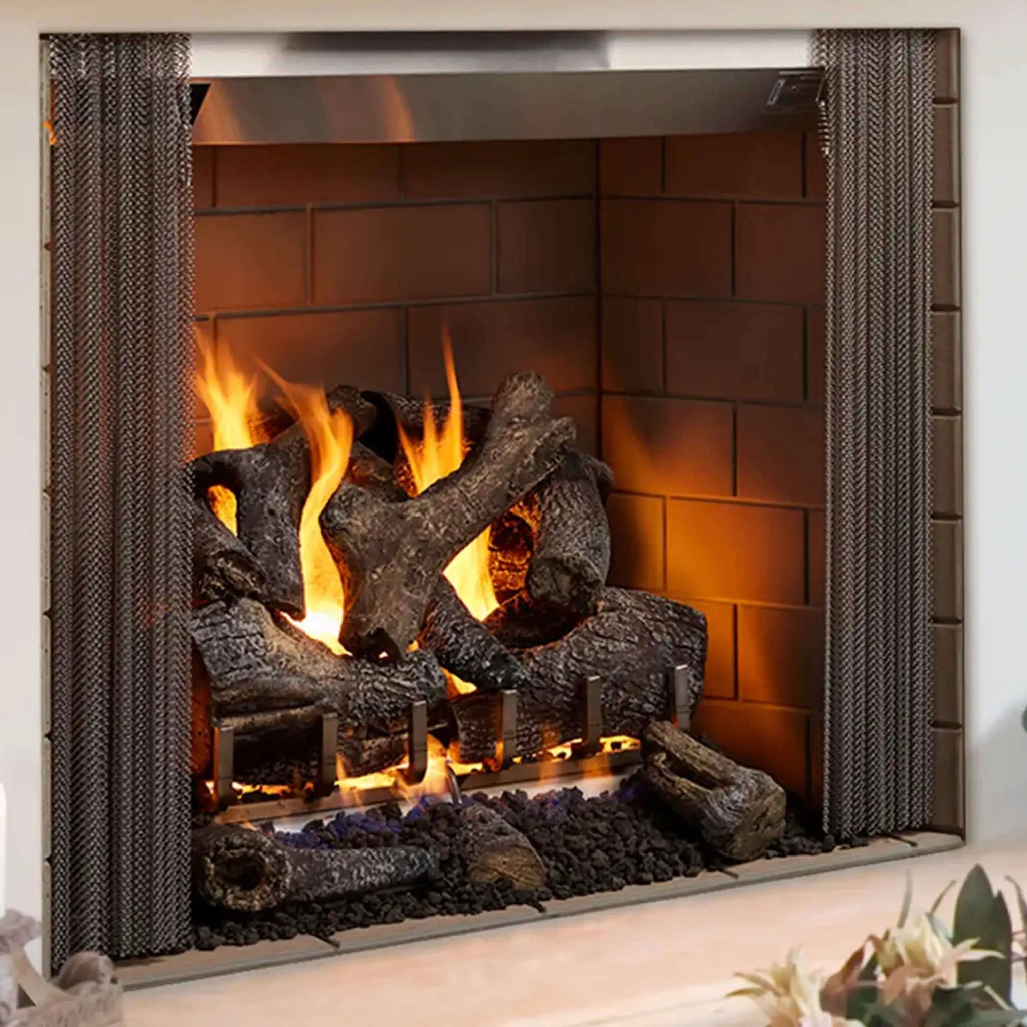 Majestic Castlewood 42-Inch Outdoor Wood Burning Fireplace [ODCASTLEWD-42-B] (SAK32468) by SAKSBY WHOLESALE