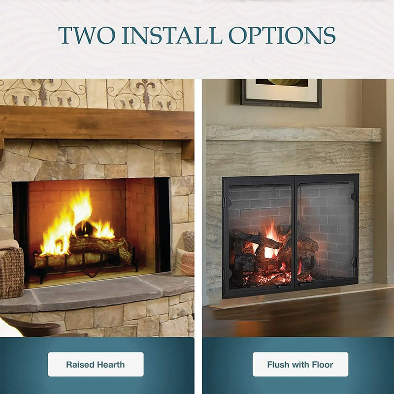 Majestic Biltmore Radiant 36-Inch Open Wood Burning Fireplace [SB60] (SAK13487) by SAKSBY WHOLESALE