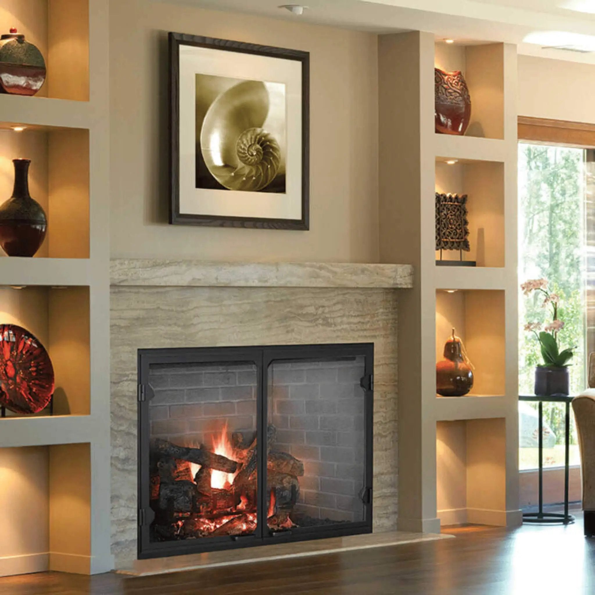 Majestic Biltmore Radiant 42-Inch Open Wood Burning Fireplace [SB80] (SAK82415) by SAKSBY WHOLESALE