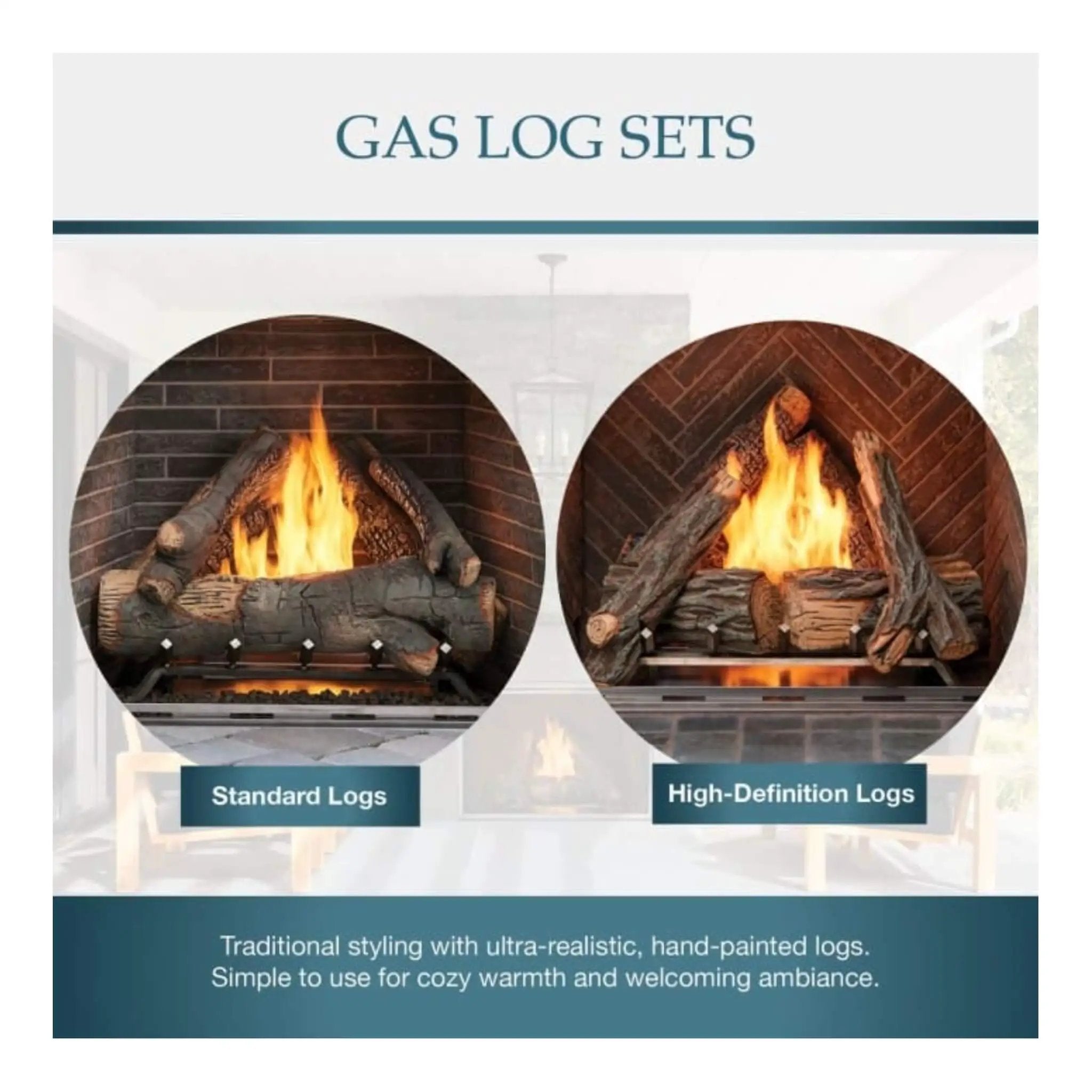 Majestic Courtyard 55K BTU 42-Inch Traditional Outdoor Gas Fireplace With Stacked Concrete Refractory [ODCOUG-42TS] (SAK75312) by SAKSBY WHOLESALE