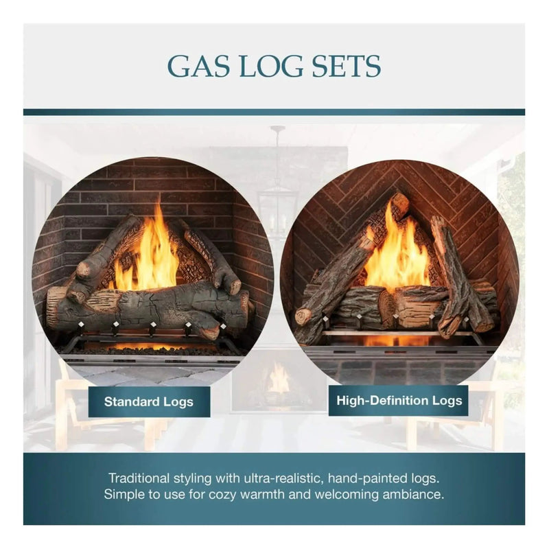 Majestic Courtyard 55K BTU 36-Inch Traditional Outdoor Natural Gas Fireplace (No Refractory) [ODCOUG-36NR] (SAK74218) by SAKSBY WHOLESALE
