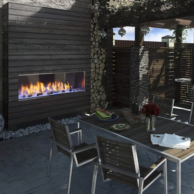 Majestic Lanai 48-Inch Single Sided Linear Outdoor Gas Fireplace [ODLANAIG-48] (SAK95127) by SAKSBY WHOLESALE