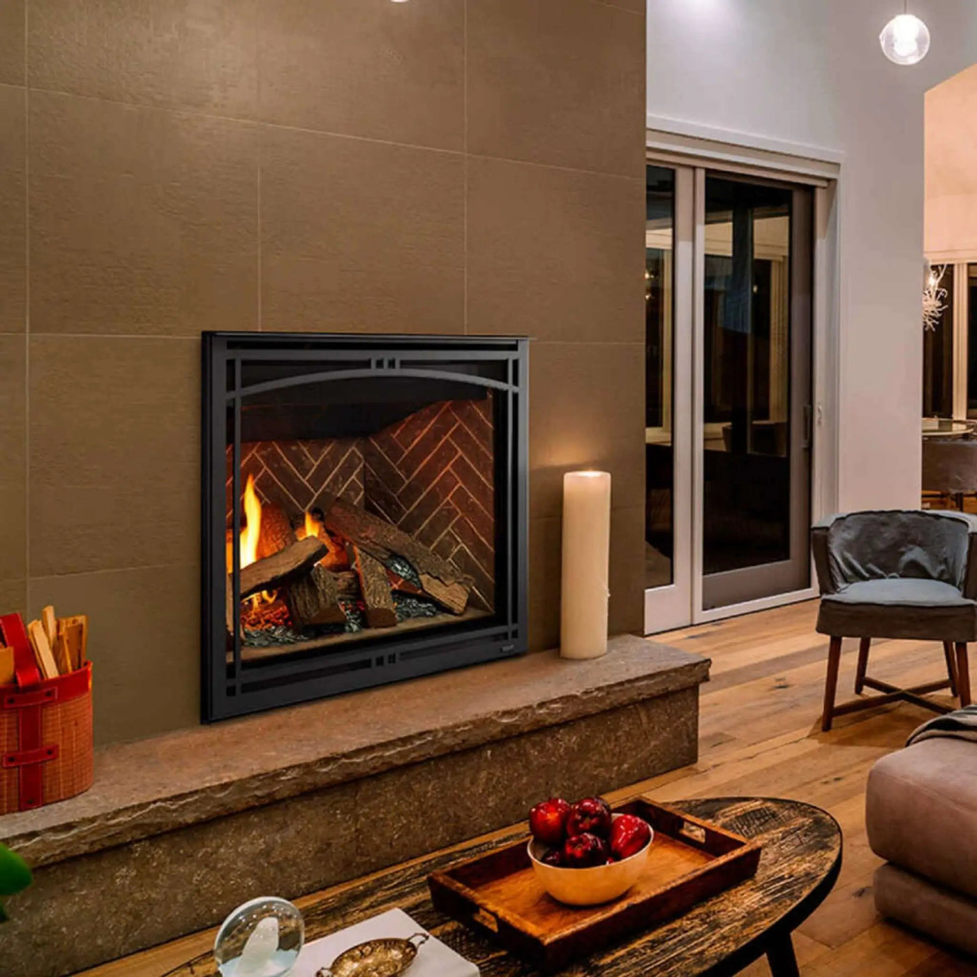 Majestic Meridian 36-Inch Direct Vent Fireplace [MER36N/L] (SAK36135) by SAKSBY WHOLESALE