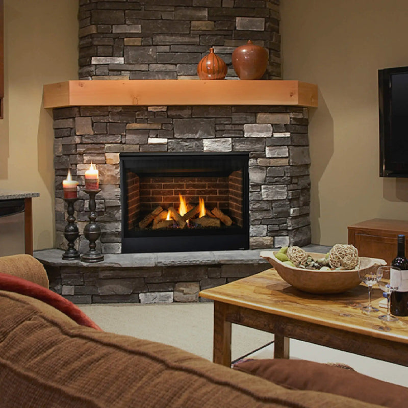 Majestic Quartz 42-Inch Direct Vent Natural Gas Fireplace [QUARTZ42IFTN] (SAK16572) by SAKSBY WHOLESALE