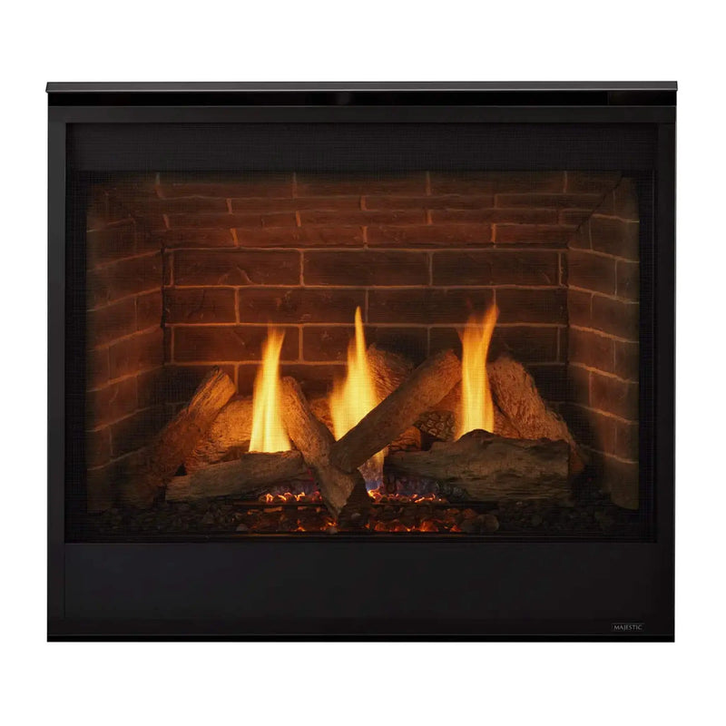 Majestic Quartz 36-Inch Platinum Direct Vent Fireplace [QUARTZPLA36IN/IL] (SAK03613) by SAKSBY WHOLESALE