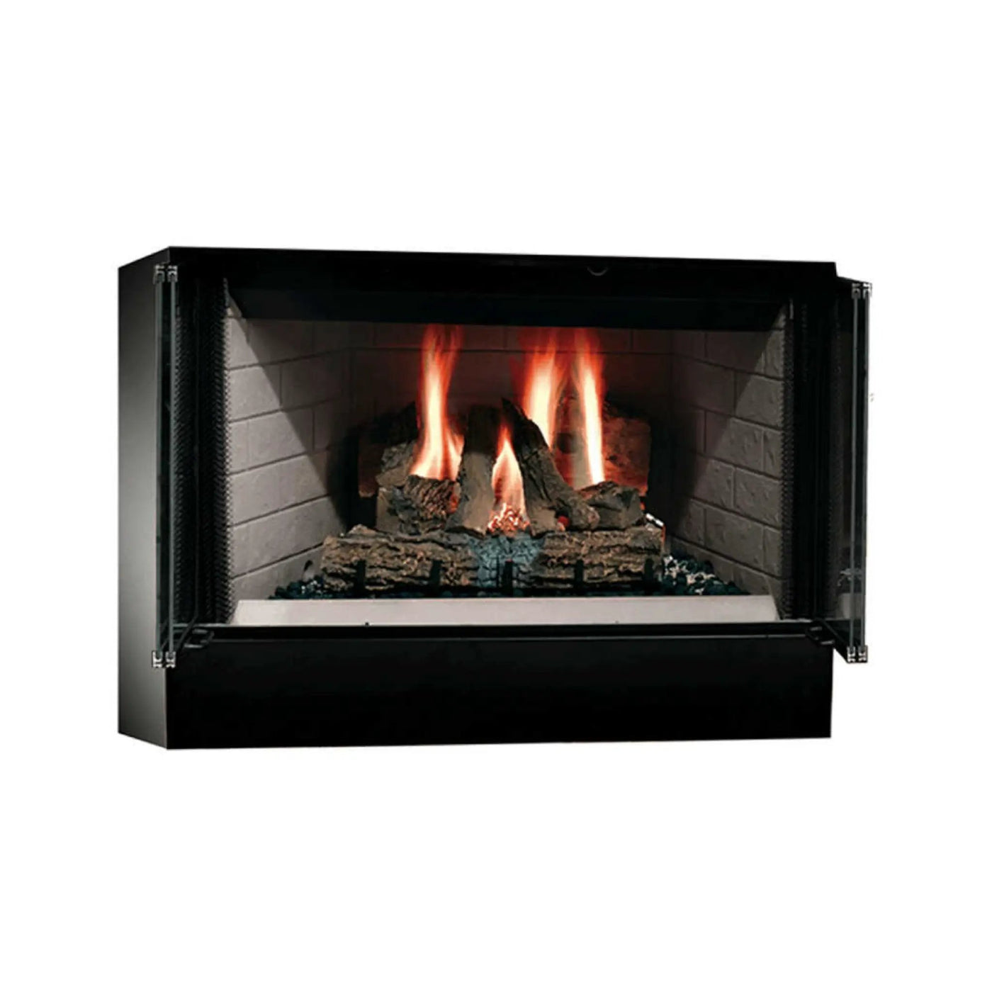 Majestic Sovereign 36-Inch Black Wood Burning Fireplace [SA36R/C] (SAK61347) by SAKSBY WHOLESALE