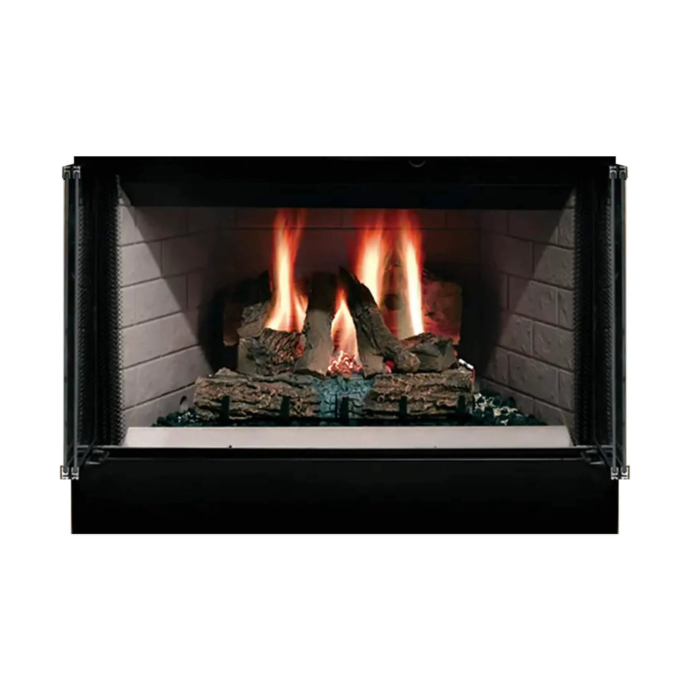 Majestic Sovereign 36-Inch Black Wood Burning Fireplace [SA36R/C] (SAK61347) by SAKSBY WHOLESALE