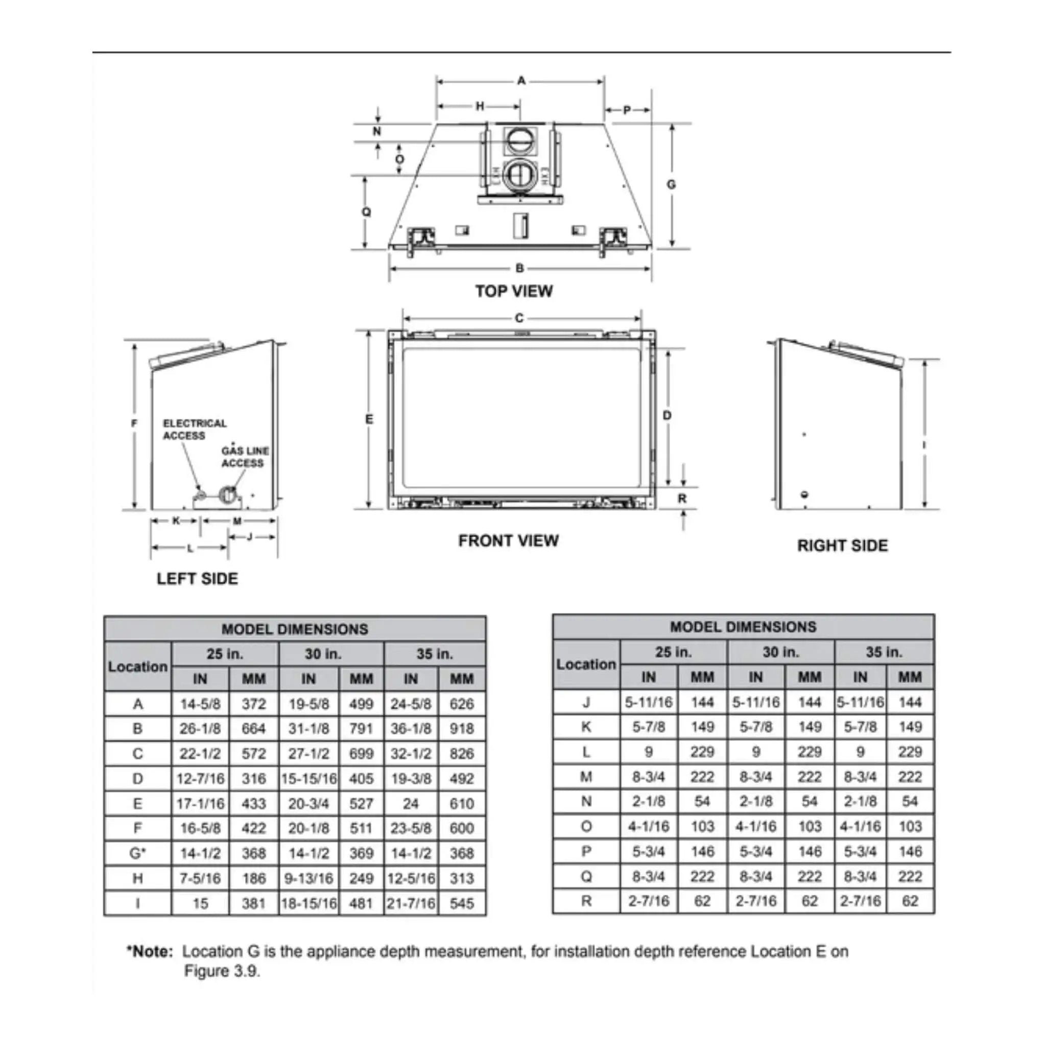Majestic Trilliant 30-Inch Direct Vent Gas Fireplace Insert [TRILLIANT30IN] (SAK51984) by SAKSBY WHOLESALE