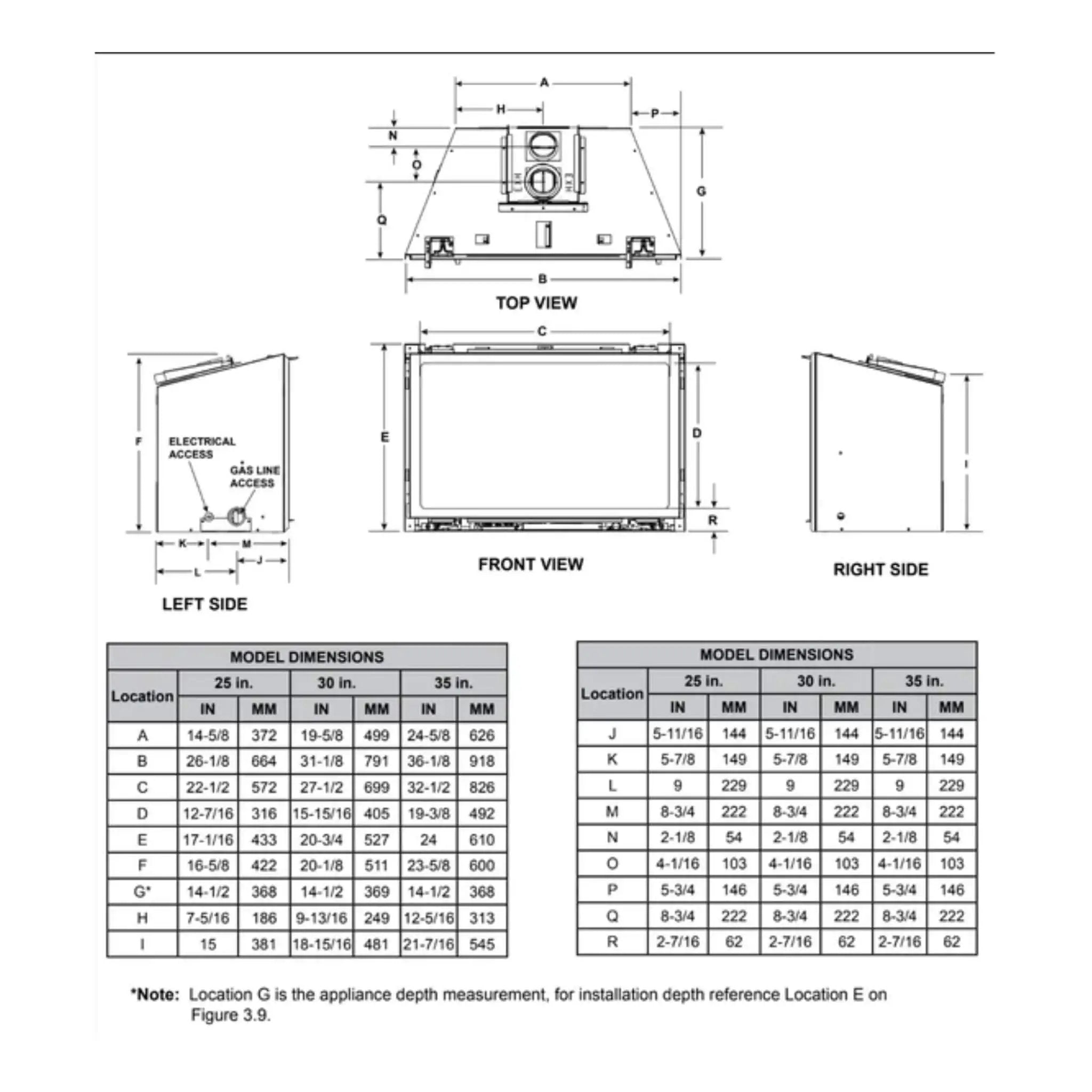 Majestic Trilliant 35-Inch Direct Vent Gas Fireplace Insert [TRILLIANT35IN] (SAK63247) by SAKSBY WHOLESALE