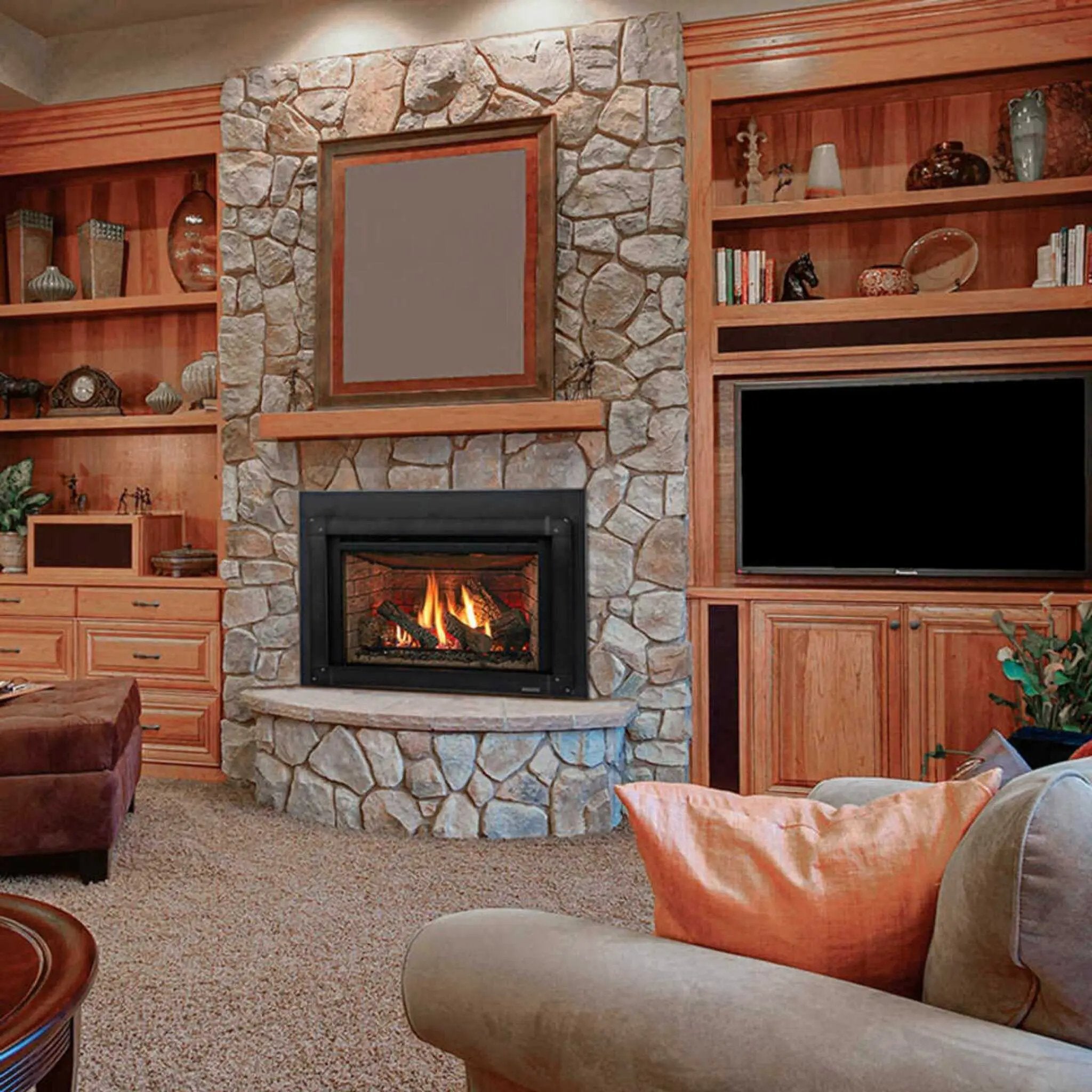 Majestic Trilliant 25-Inch Direct Vent Gas Fireplace Insert [TRILLIANT25IN] (SAK95713) by SAKSBY WHOLESALE