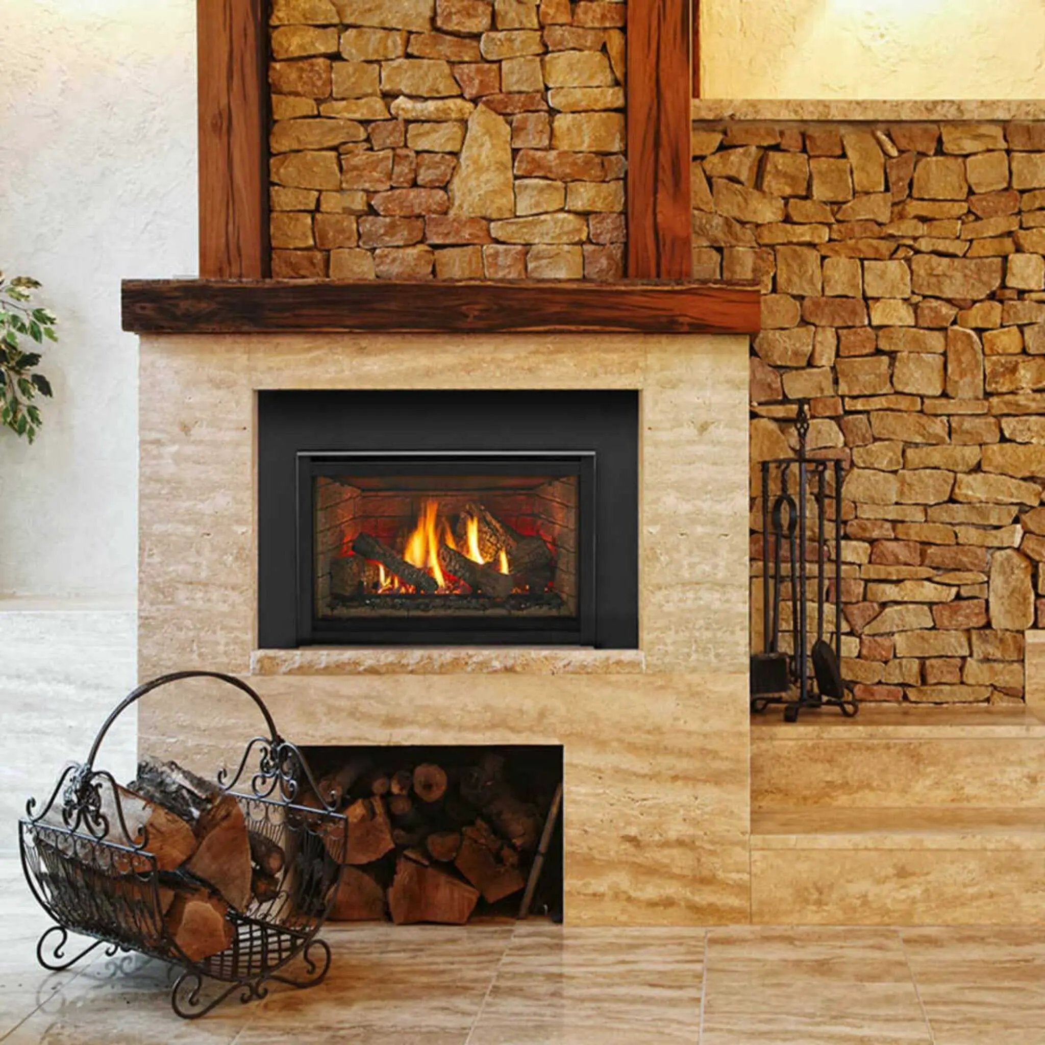 Majestic Trilliant 25-Inch Direct Vent Gas Fireplace Insert [TRILLIANT25IN] (SAK95713) by SAKSBY WHOLESALE