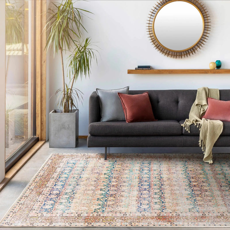 Maligaya Distressed Washable Rug - Clearance by Boutique Rugs