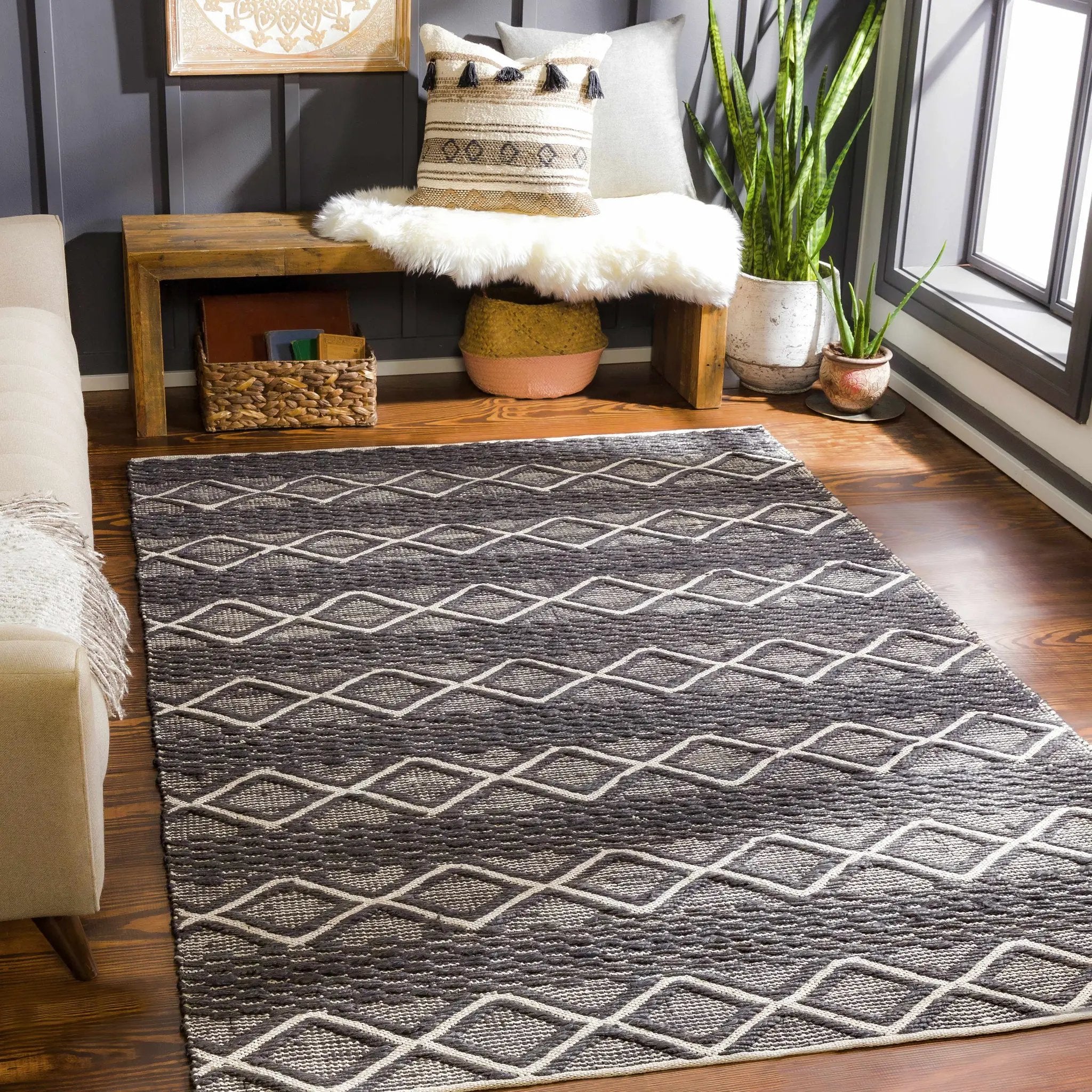 Maluanluan Jute Carpet - Clearance by Boutique Rugs