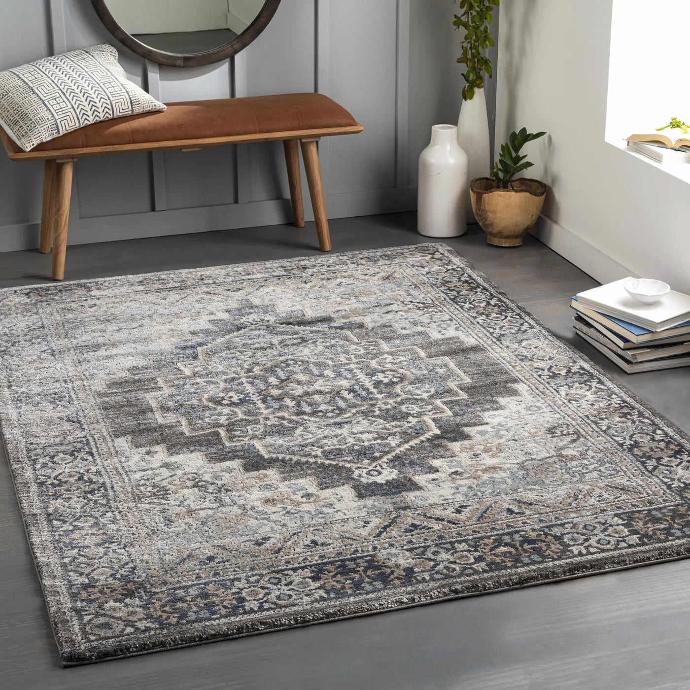 Manaring Luxe Thick Area Rug by Boutique Rugs