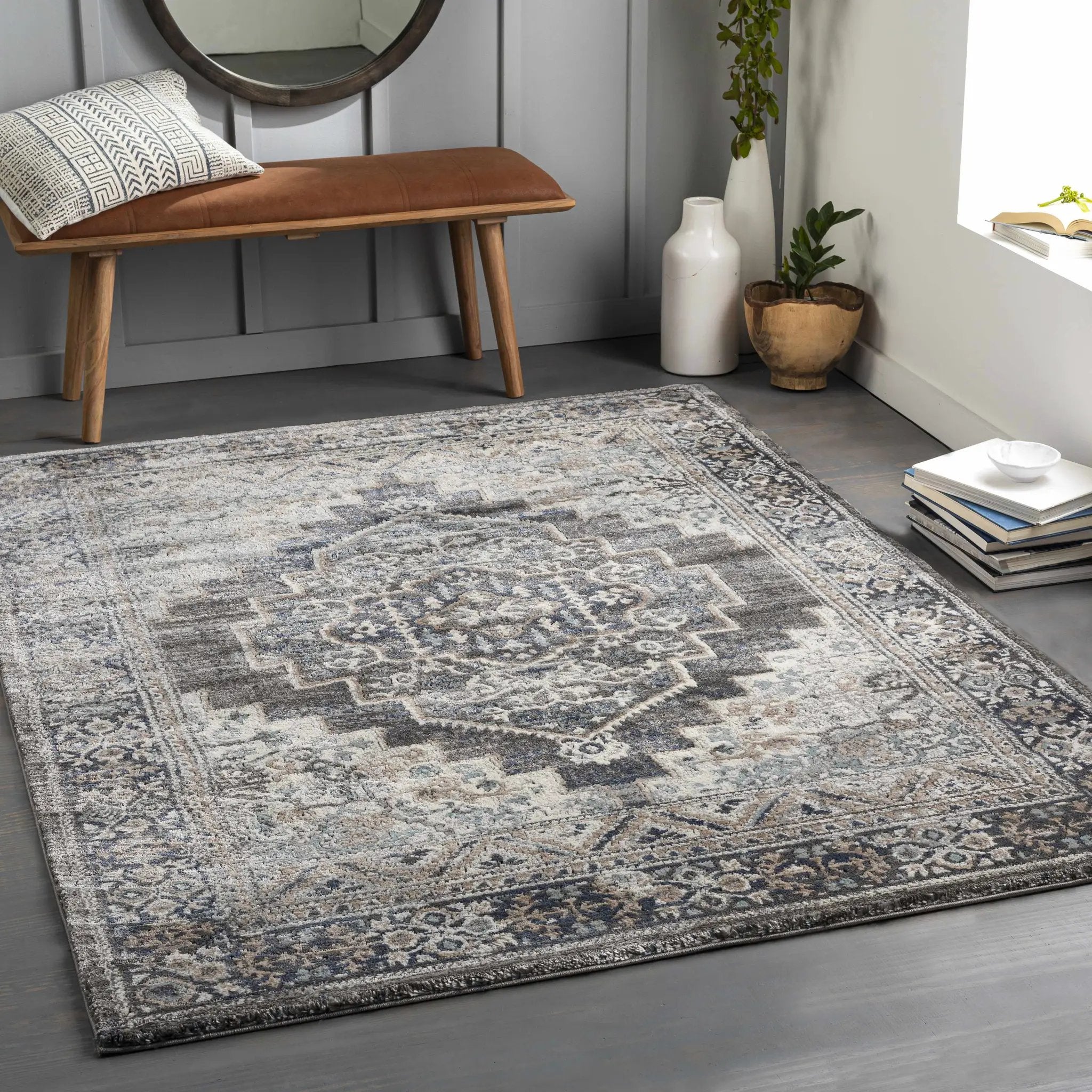 Manaring Luxe Thick Area Rug by Boutique Rugs