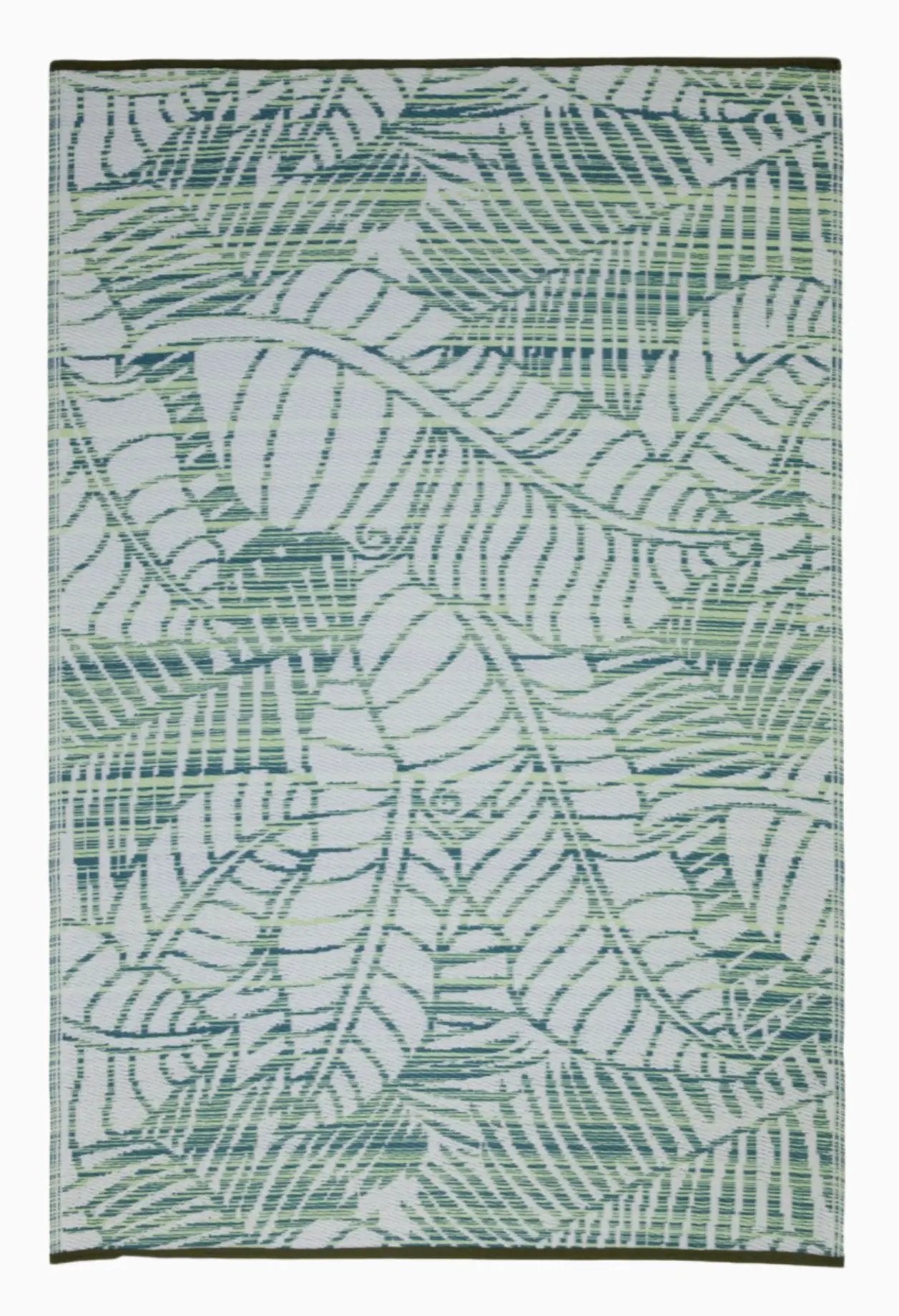 Manila - Green Outdoor Rug for Patio FINAL SALE