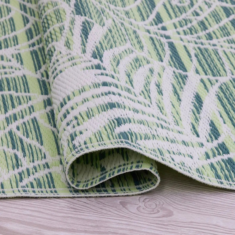 Manila - Green Outdoor Rug for Patio FINAL SALE