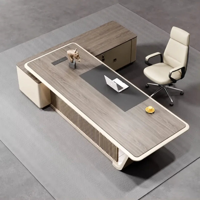 Mantell · Modern L-Shaped Executive Desk, photo 9 of 11