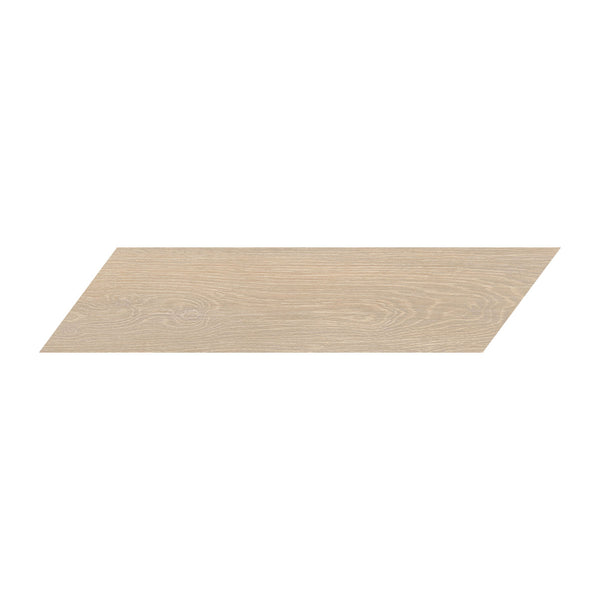 Areia Rectified Chevron Wood Look Porcelain Tiles 8x40