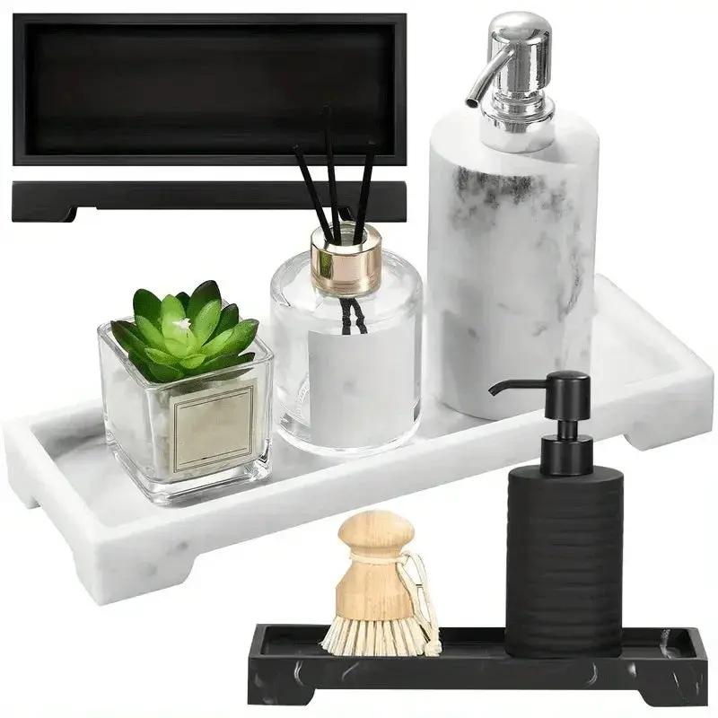 Marble Bathroom Organizer by House Of Avana