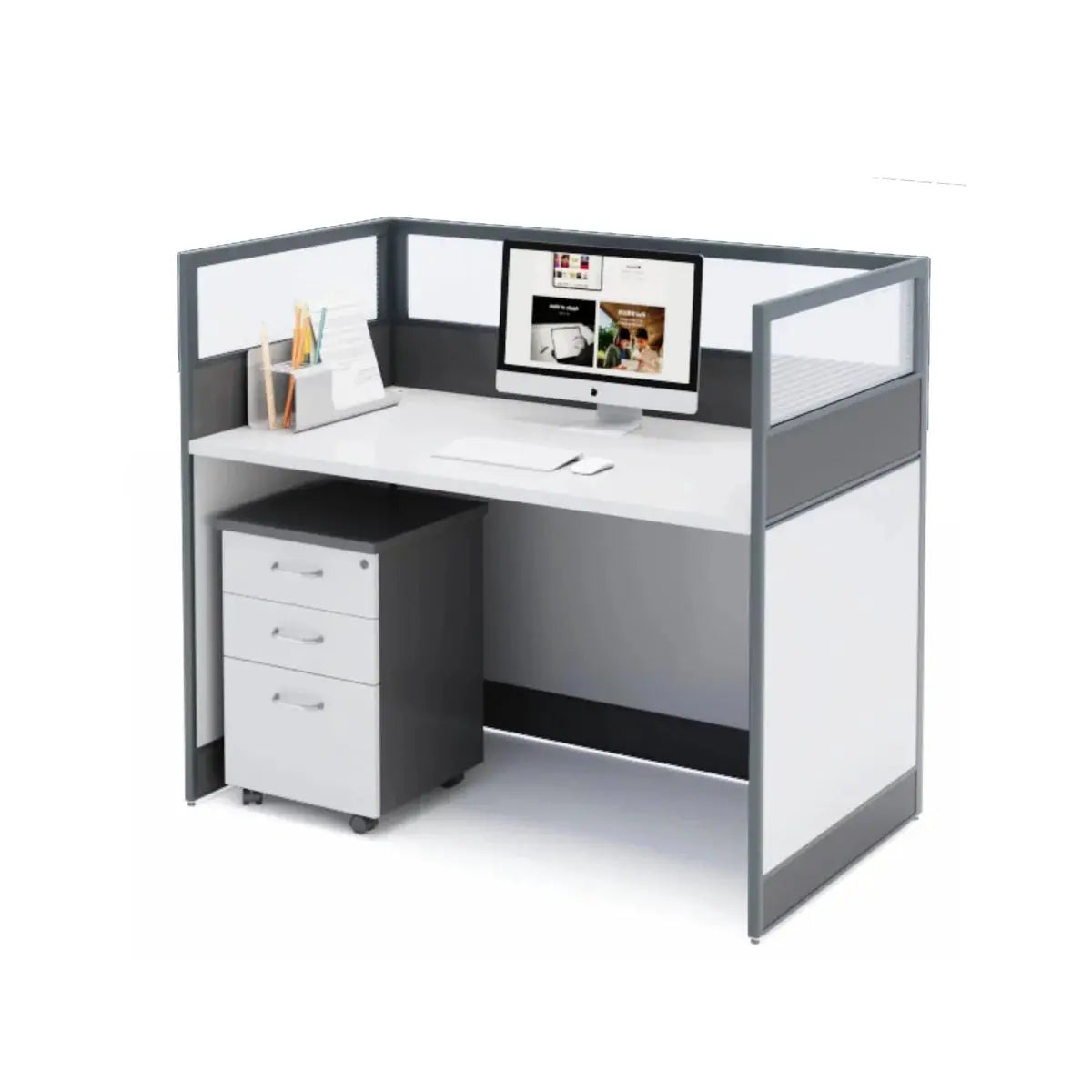 Lintra · Straight Workstation Cubicle by Arc Grove
