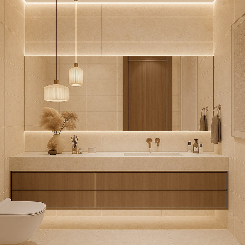 Marfil Natural Slate Look Porcelain Tiles 12x24 Porcelain Natural 12x24 Tiles — 2