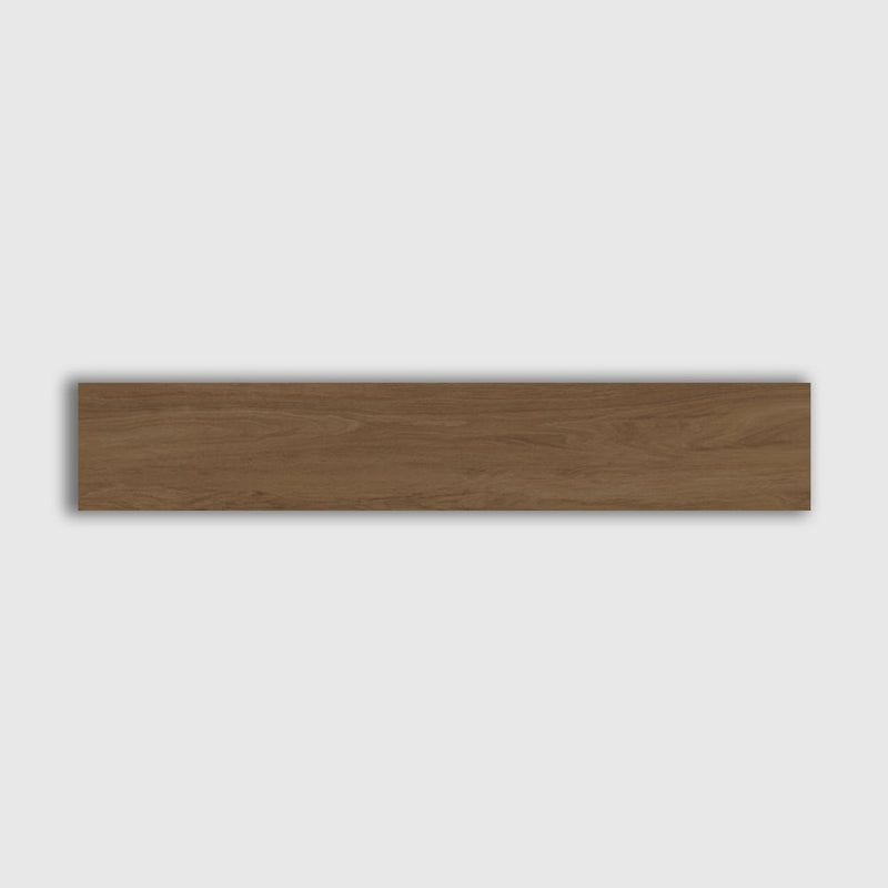 Marron Matte Wood Look Porcelain Tiles 8x48 Porcelain Matte 8x48 Tiles — 3