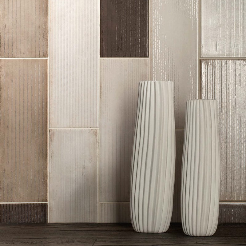 Marrone Glossy Ceramic Wall Decos 4x12 Ceramic Glossy 4x12 Wall Decos — 2