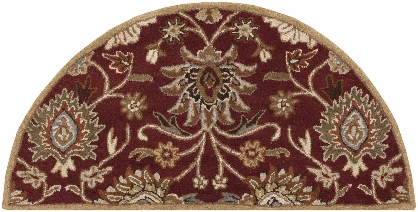 Conesus Red 1061 Hand Tufted Wool Rug by Boutique Rugs