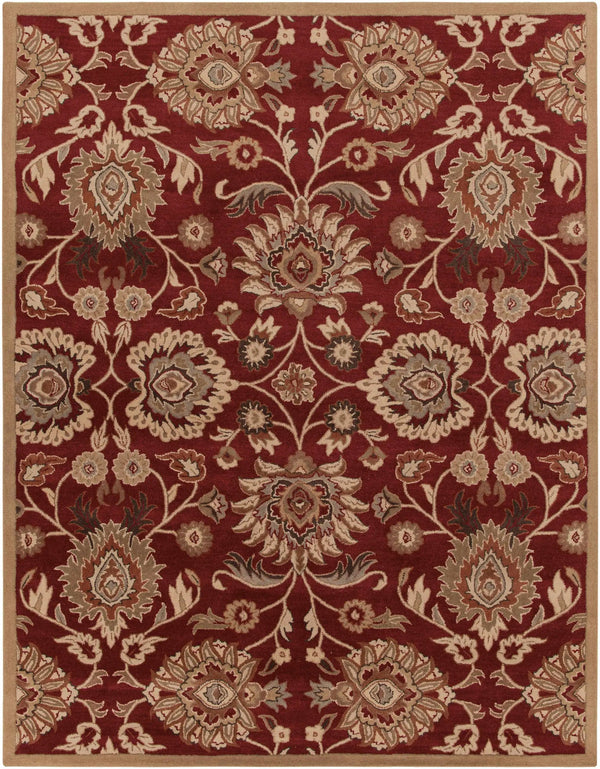 Conesus Red 1061 Hand Tufted Wool Rug