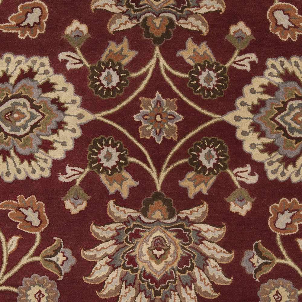 Conesus Red 1061 Hand Tufted Wool Rug by Boutique Rugs