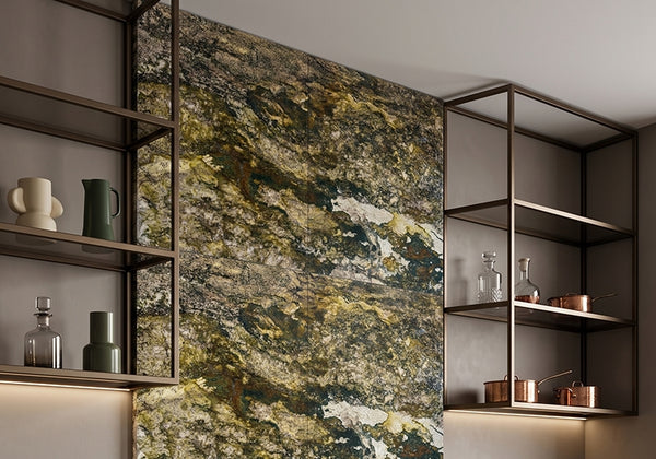 Mascalzoni Polished Granite Slab Random room scene