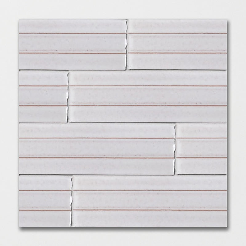 Mashiro Strided Ceramic Accent Tiles 2 1/4x7 3/8 Ceramic Strided 2x8 Accent Tiles — 1