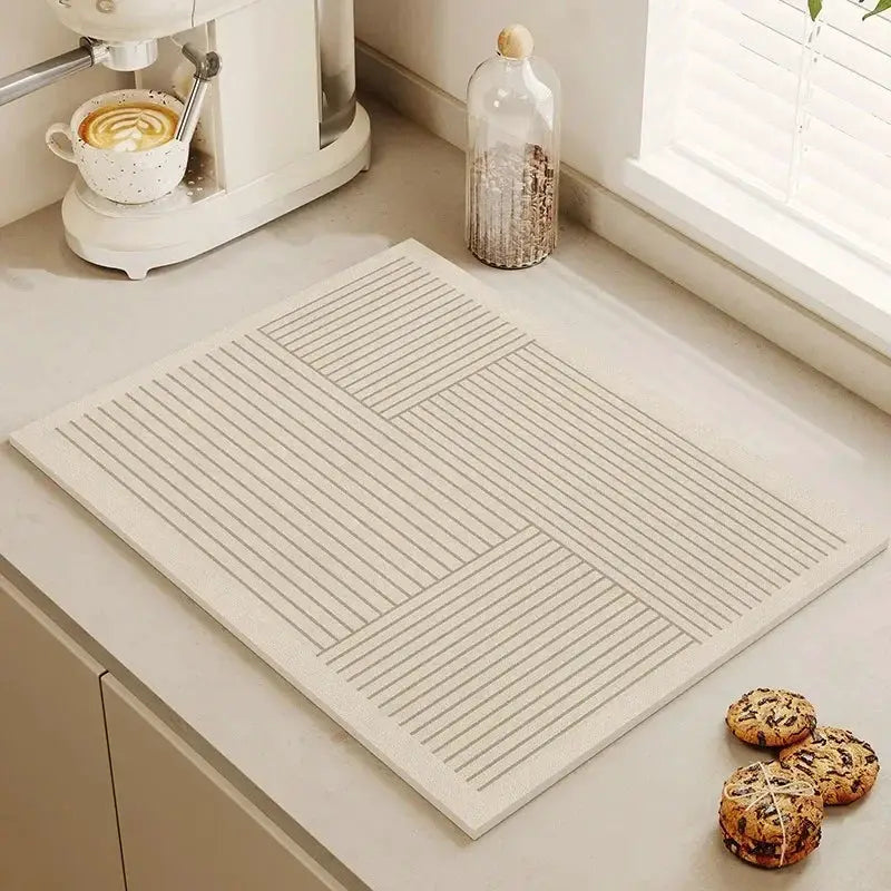 Mat - Non-slip Quick-drying Rectangular by House Of Avana