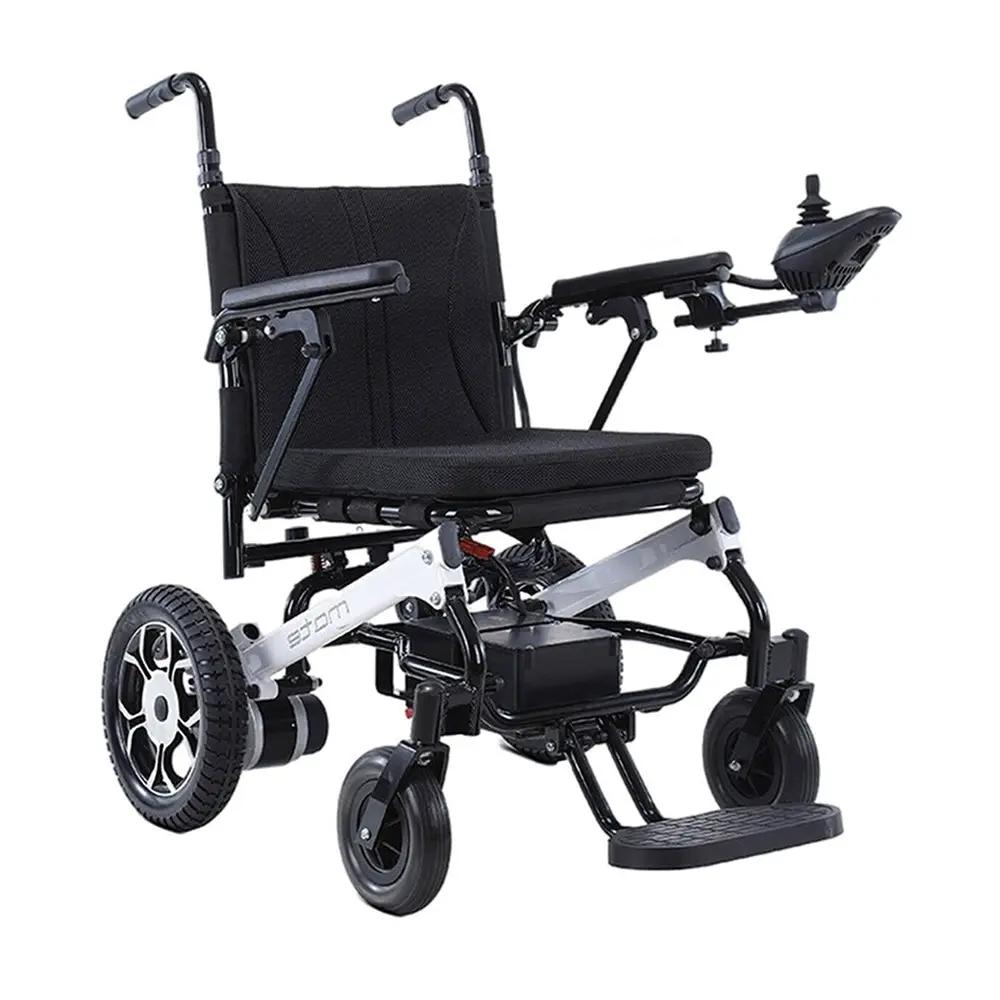 Mate Lightweight 250LBS Foldable Electric Dual Motor Power Motorized Mobility Wheelchair (SAK79245) by SAKSBY WHOLESALE